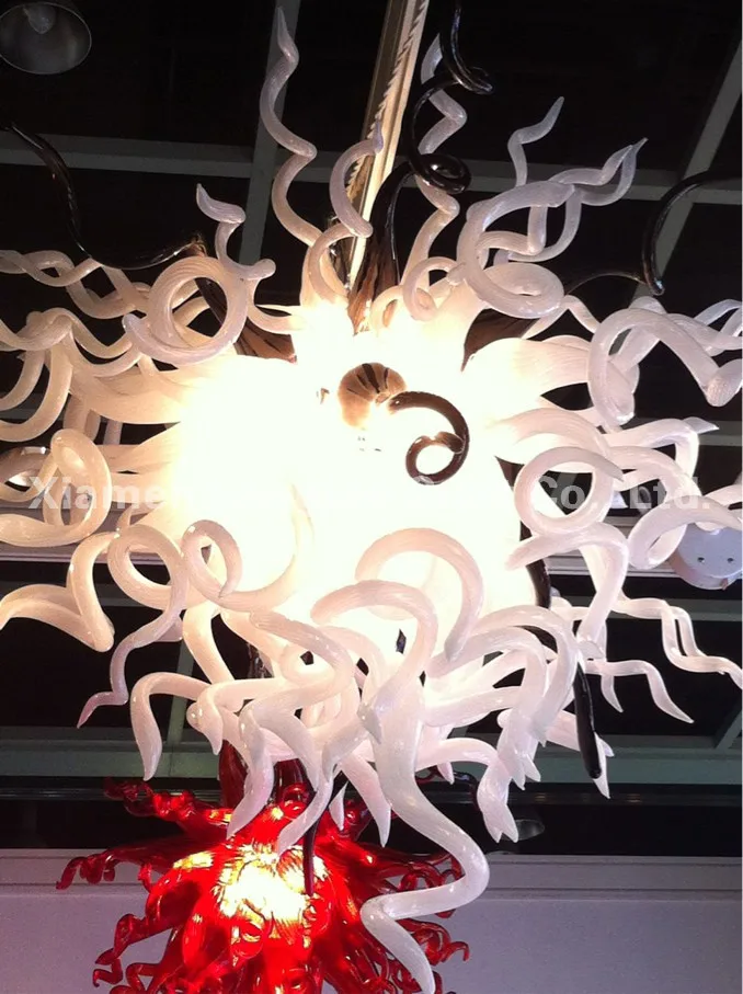 

Wholesale Restaurant Lighting LED Light Source European Italian Dale Chihuly Style Hand Blown Murano Glass Chandelier