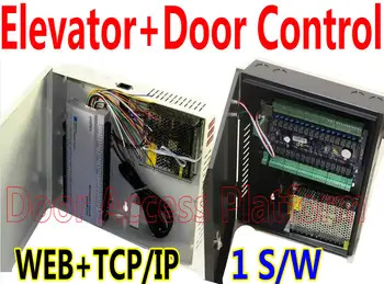 

1 pcs of Elevator/Lift Controller+1 pcs of Multi-Doors Access Controller system,Office building control Web+IP Network full kit