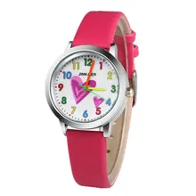 Милые часы с рисунком из мультфильма «любовь» для девочек и женщин, модные кварцевые наручные часы с кристаллами, детские часы