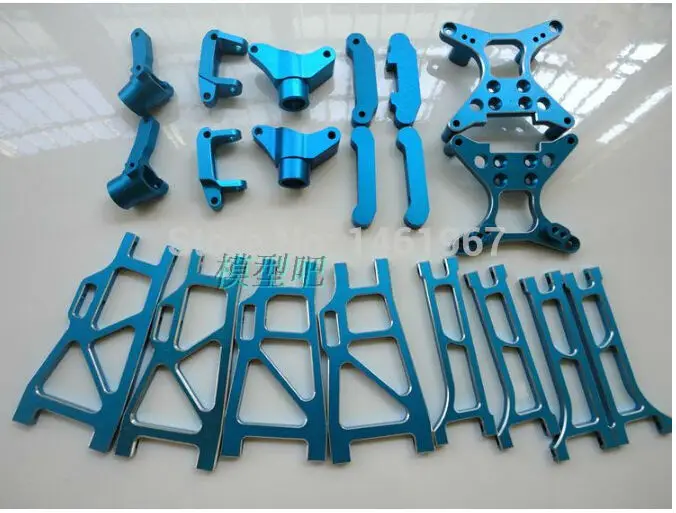 

20pcs/set henglong 3851-2 1/10 rc car Mad truck Aluminum Upgrade parts