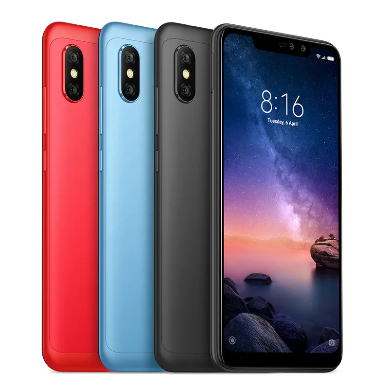 Global version Xiaomi Redmi Note 6 Pro 4GB 64GB Smartphone Snapdragon 636 Octa Core 4000mAh 6.26\ Global version Xiaomi Redmi Note 6 Pro 4GB 64GB Smartphone Snapdragon 636 Octa Core 4000mAh 6.26\