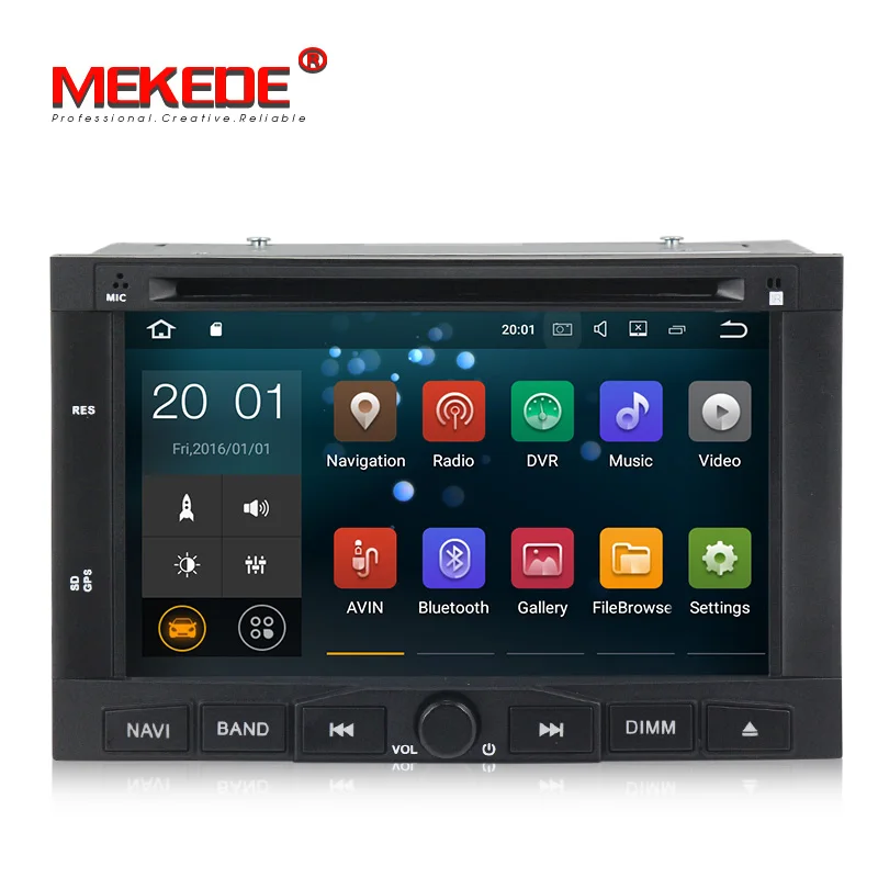 

PX30 Android9.0 Car DVD Player for Peugeot 307 2002-2010 for Peugeot 207/3008 2009-2011 with GPS navigation multimedia WIFI BT
