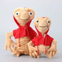 Peluche manteau rouge Extra-terrestre du film, poupées douces en peluche, cadeau pour enfants, 2 tailles