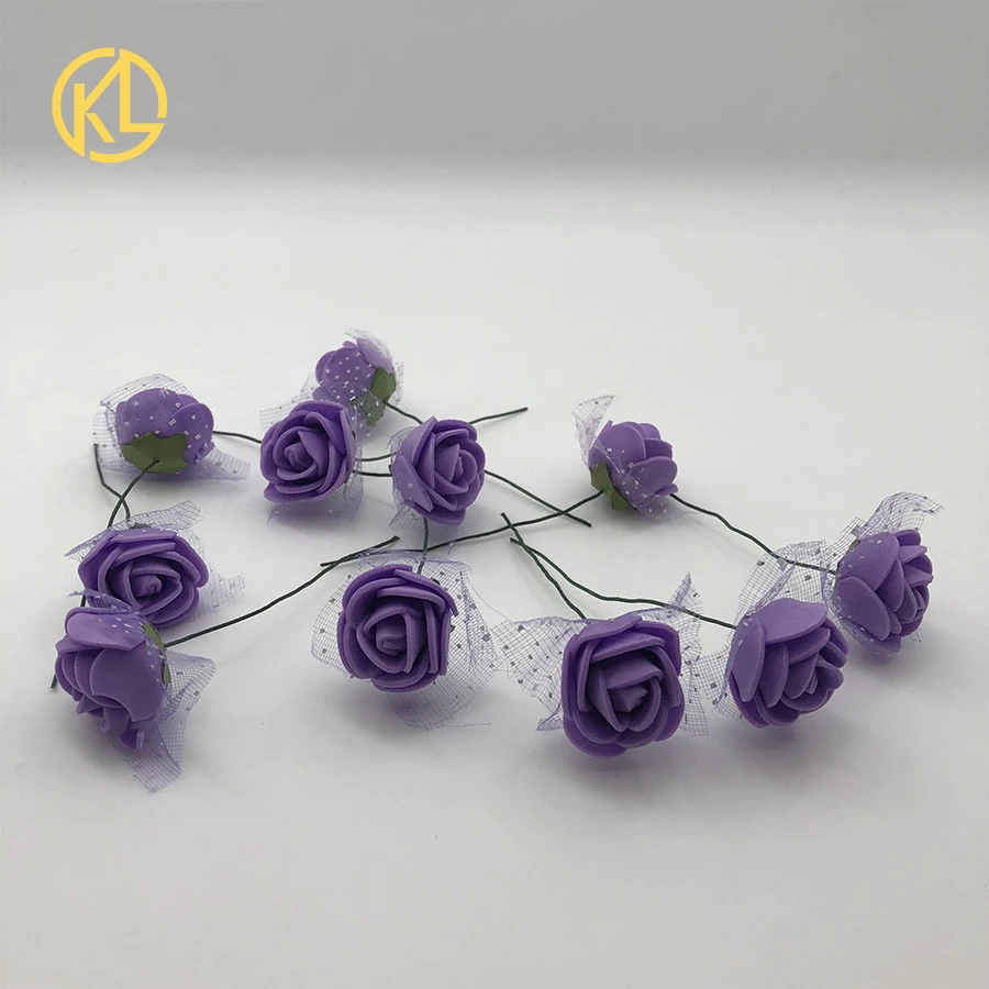12 Pieces 2cm Mini Mousse Ours Rose Artificielle Fleur Bouquet Mariage Fete D Anniversaire Boite Decoration Maison Decoratif Couronne Aliexpress