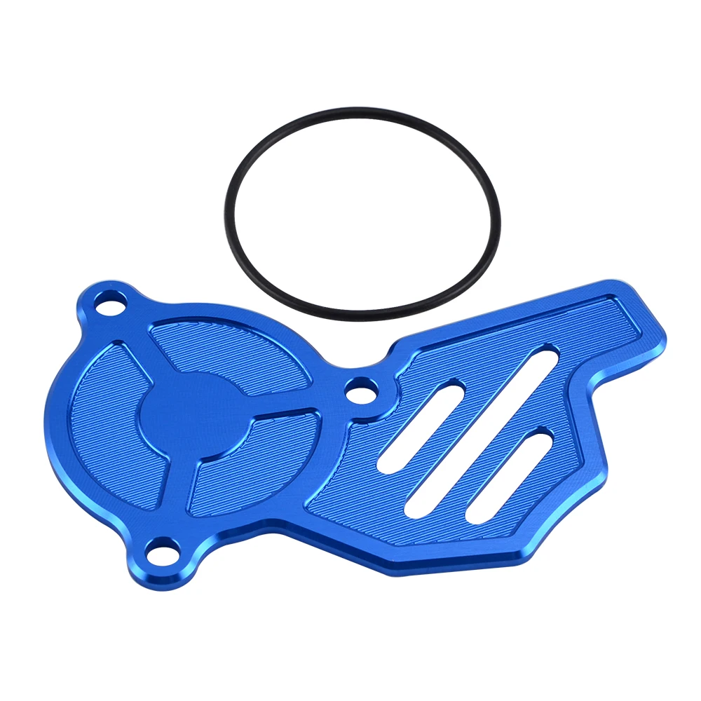 NICECNC CNC Заготовка Левая крышка масляного насоса защита для KTM 450 500 SXF SX F XCF XC EXCF EXC
