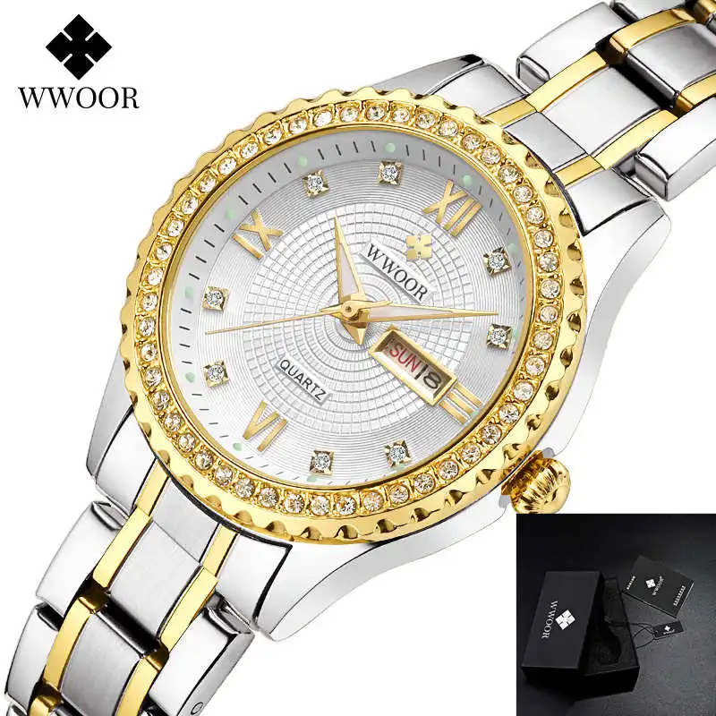 

2019 Watch Women Top Brand Luxury Minimalism Women's Small Diamond Watches Charms Bracelet Watches For Women Montre Femme