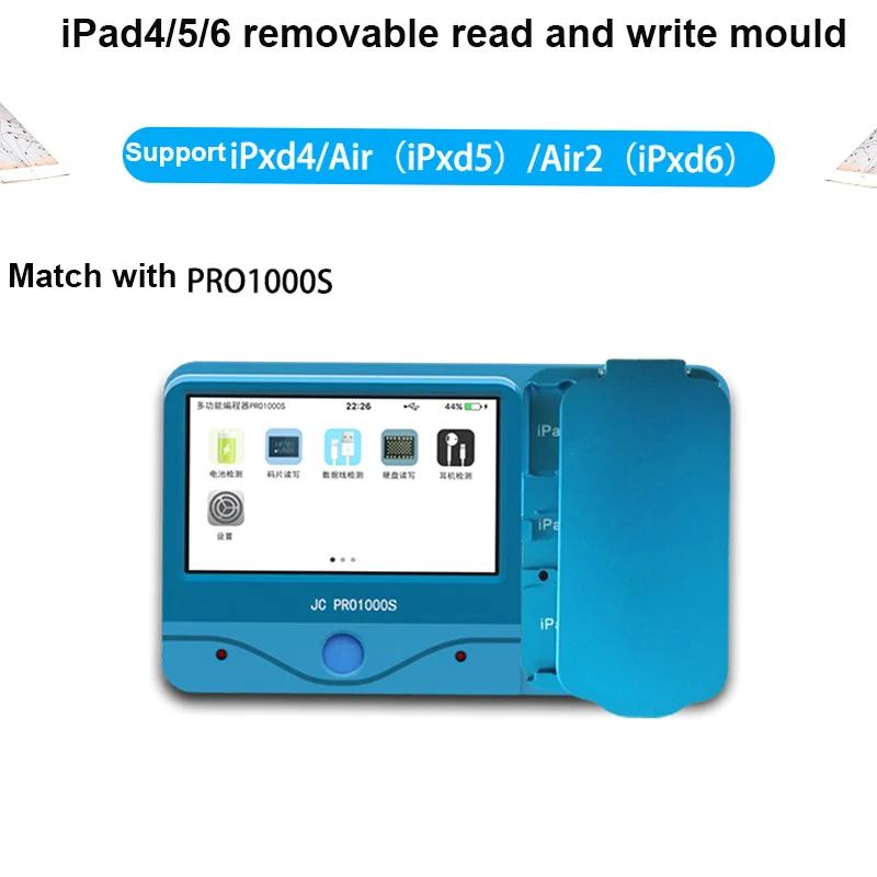 JC PRO1000S Non-удаление NAND программер SN чтения и записи инструмент для iPad 2/3/4 5 6 iPad Air 1 2 iPad 2/3/4, 5, 6, iPad Air 1 2 iCloud