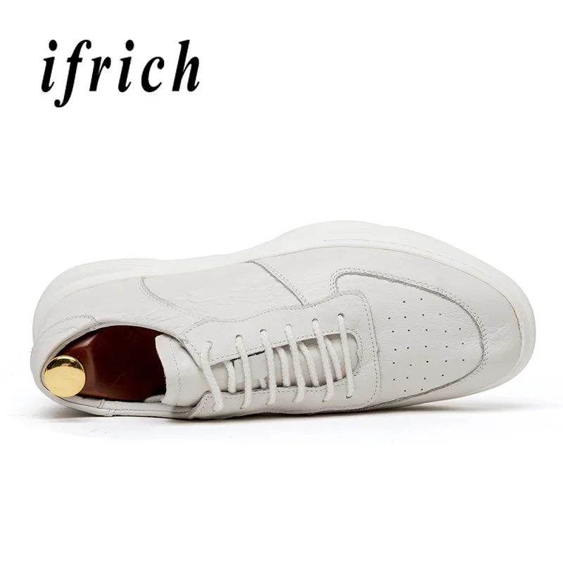 Couro Wearable Casuais Calçados Das White Dos Originais Homens Beige Peso Marca Leve black Genuíno Natural Masculinos Sapatos Sapatilhas Flats Homem De 6n6WHv8ta