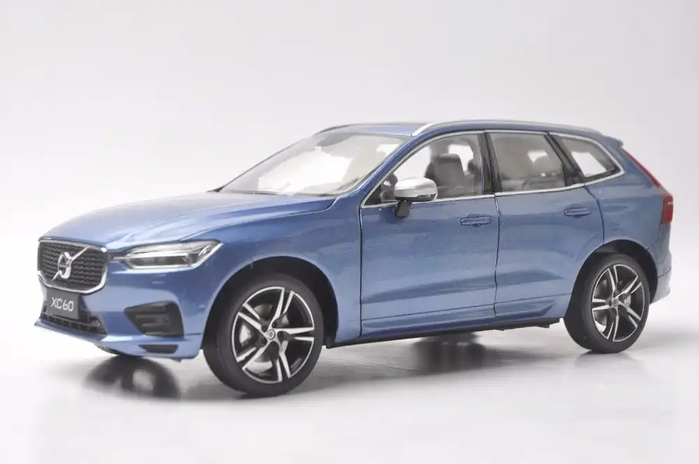 Cadeau gar/çon//Fille TYZXR 1:18 Volvo 2018 Nouveau mod/èle de Voiture en Alliage XC60 Sport Edition Couleur: Bleu, Taille: 26cm * 10cm * 10cm