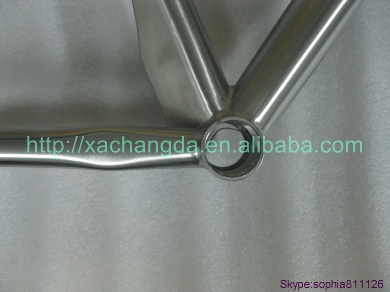 Discount Titanium Blade Bicycle frames top quality Ti blade bike frame 2017 design Bicycle blade frames 4
