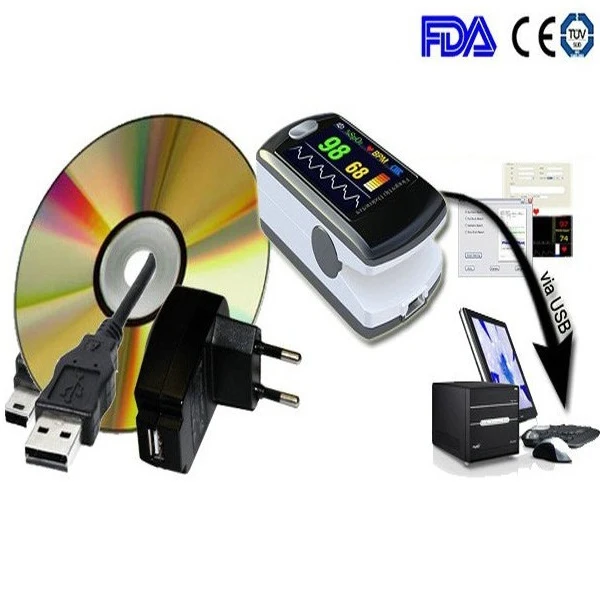 

Wholesales with CE FDA approved Rechargeable Digital Finger oximeter OLED pulse oximeter display pulsioximetro SPO2 PR