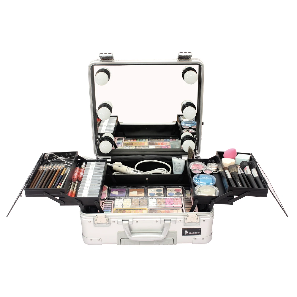 

MAKE UP MIRROR WITH LIGHT GLADIATOR CASE AM9304-FM