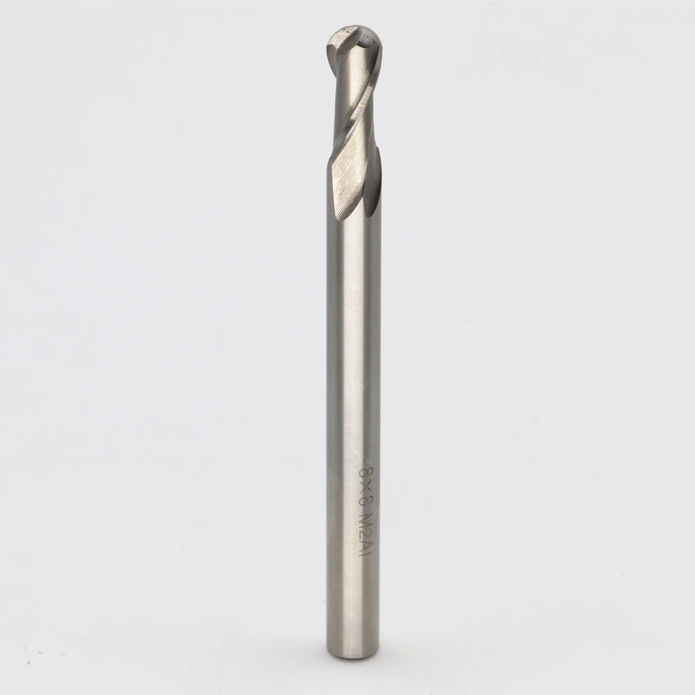 New 4flute M2AI dia 8mm Ball End mills milling cutter machine tool CNC