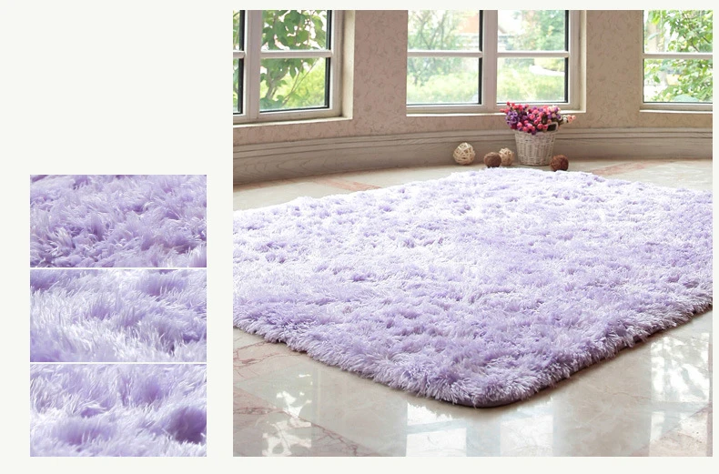160*200 см Большой размер плюшевые ворсистые мягкие ковры Нескользящие Коврики для гостиной спальни товары для украшения дома