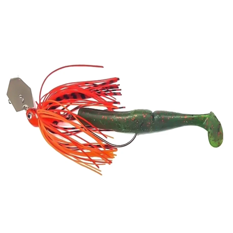 1pc Spinner Bait Fishing Lure Chatter Bait For Bass Pike Walleye