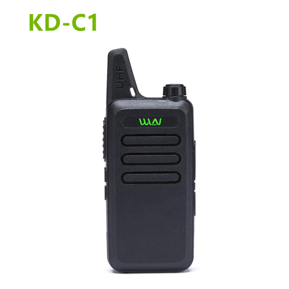 2 шт. двухстороннее радио Ручной Kd-C1 Портативный мини Walkie Talkie C1 Беспроводной приемопередатчик HF wln для радиолюбителей ФИО comunicador рация