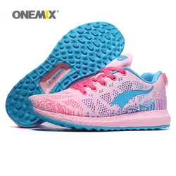 Onemix 2018 Для женщин кроссовки персонализированные заказ Для мужчин открытый спортивные кроссовки дышащие модные бега спортивная обувь