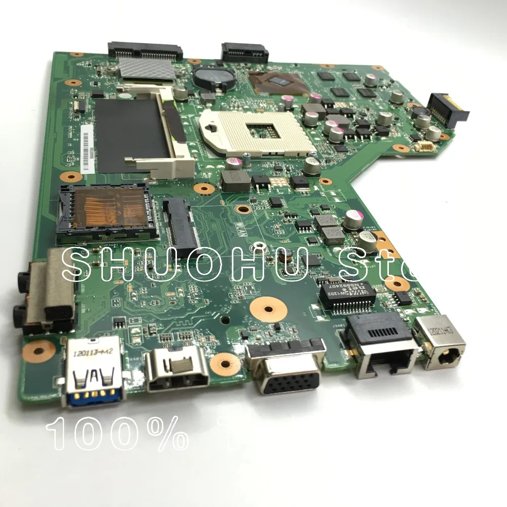 KEFU K54LY подходит для ASUS K54HR X54H X54HR Материнская плата ноутбука 1 ГБ HM65 HD6470M