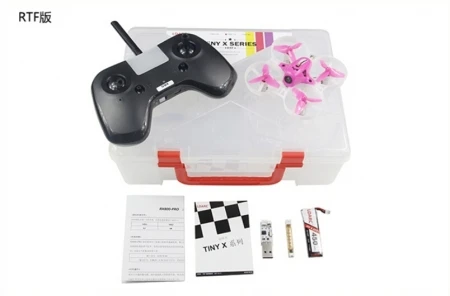 

Kingkong LDARC Tiny 7X RTF Mini FPV Racing Drone Quadcopter w/ Remote Control Mode 2
