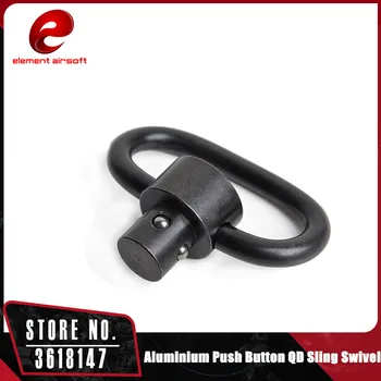 

Element Aluminium Push Button Quick Detach Release QD Sling Swivel Scope Mount Ring Hunting Accessories CY04002