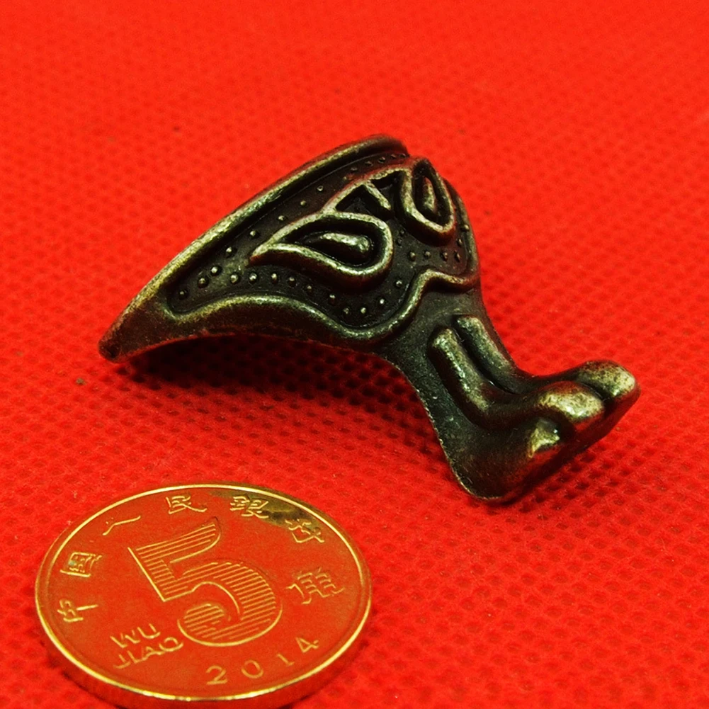 Новое поступление 4 шт. античная латунь винтажная бронзовая коробка для