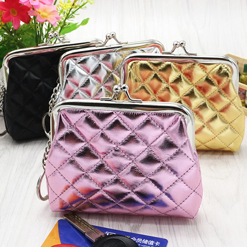 

new Ladies Handbags Small Coin Purse Women Purse Leather Wallet Portfolio Female Pouch Wallet Card Holder Mini Clutch Money Bag