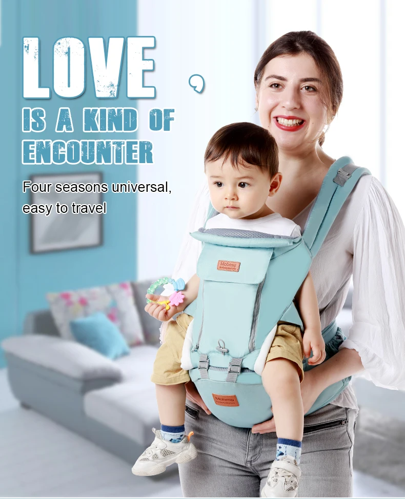 Ainomi Porte Bebe Ergonomique Sac A Dos Pour Nouveau Ne Prevention Des Jambes De Type O Echarpe Kangourou Aliexpress