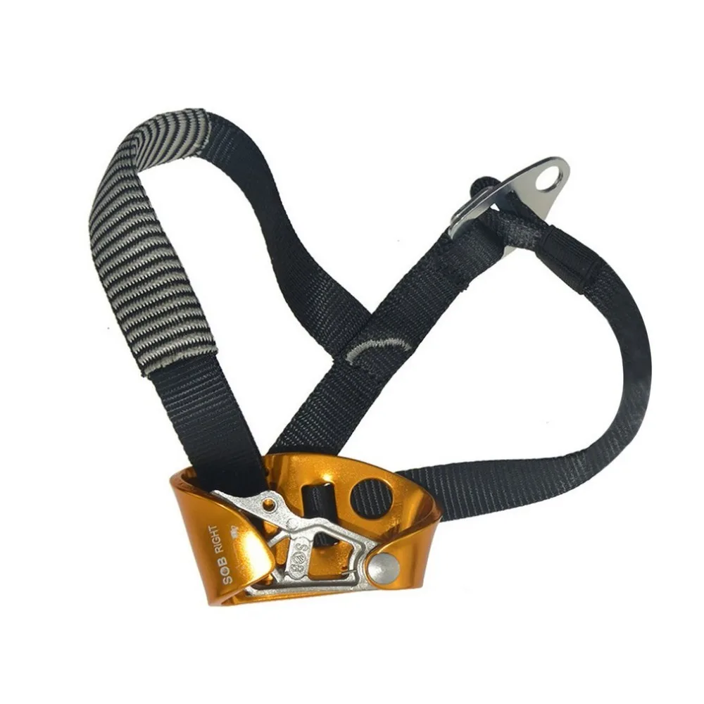 Right//Left Foot Ascender Riser Rock Climbing Mountaineering Equipment Gear DSUK