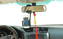 Rotary Car rearview mirror Mounts Mobile Phone Car Holders Stands For Huawei P9 lite mini,Honor 7C,Enjoy 8,Doogee Mix Lite