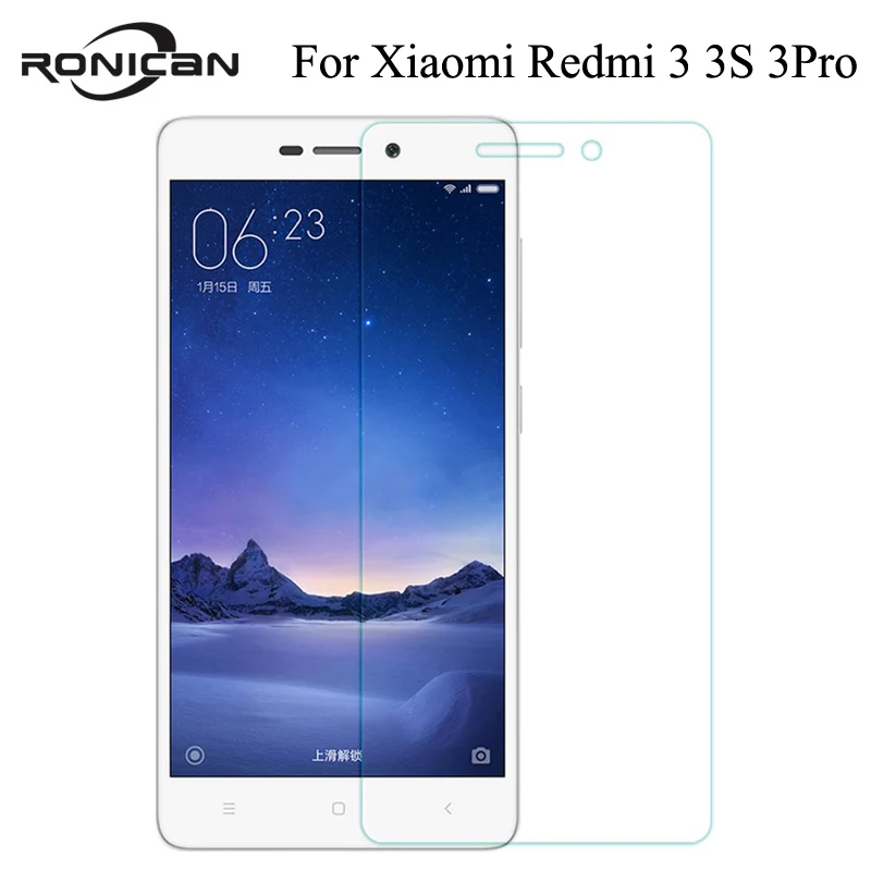 

For Xiaomi Redmi 3 S 3S Prime pro Tempered Glass Screen Protector redmi3s Protective Film Cover Glass screen on redmi 4A glass