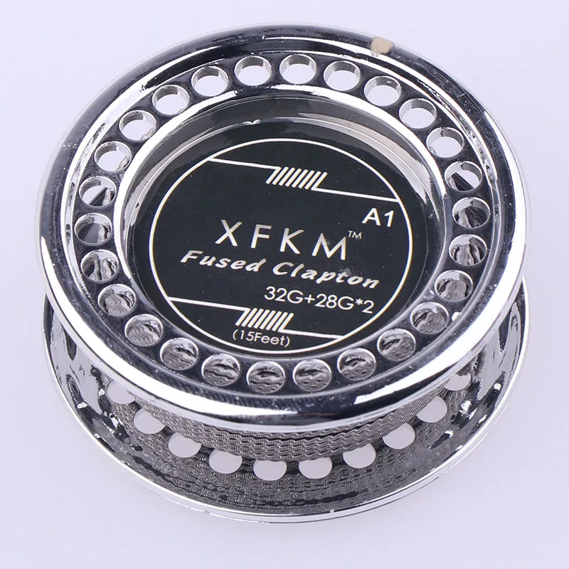 

XFKM Hot Resistance Wire Fused Clapton Wire Professional Heating Wire for E-cigarette RDA RBA Atomizer Vaporizer Pen Coil Tool