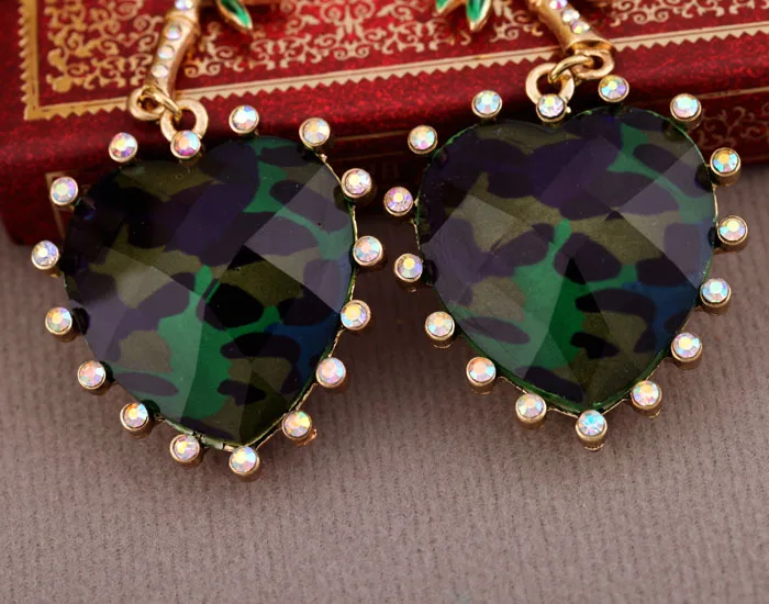 Классические Элегантные зеленые серьги|earrings earring|elegant earringsearrings elegant |