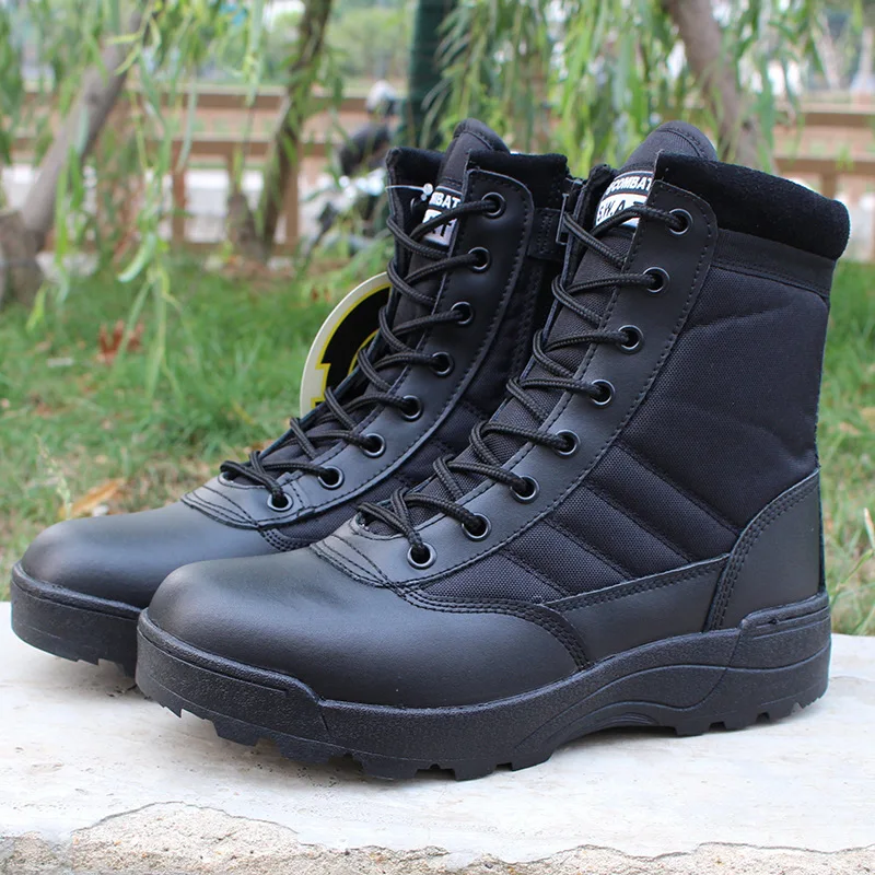 Армейские Ботинки мужские тактические военные ботинки для пустыни Мужская Рабочая безопасная обувь Zapatos De Mujer Zapatos армейские ботинки на шнуровке размер 46
