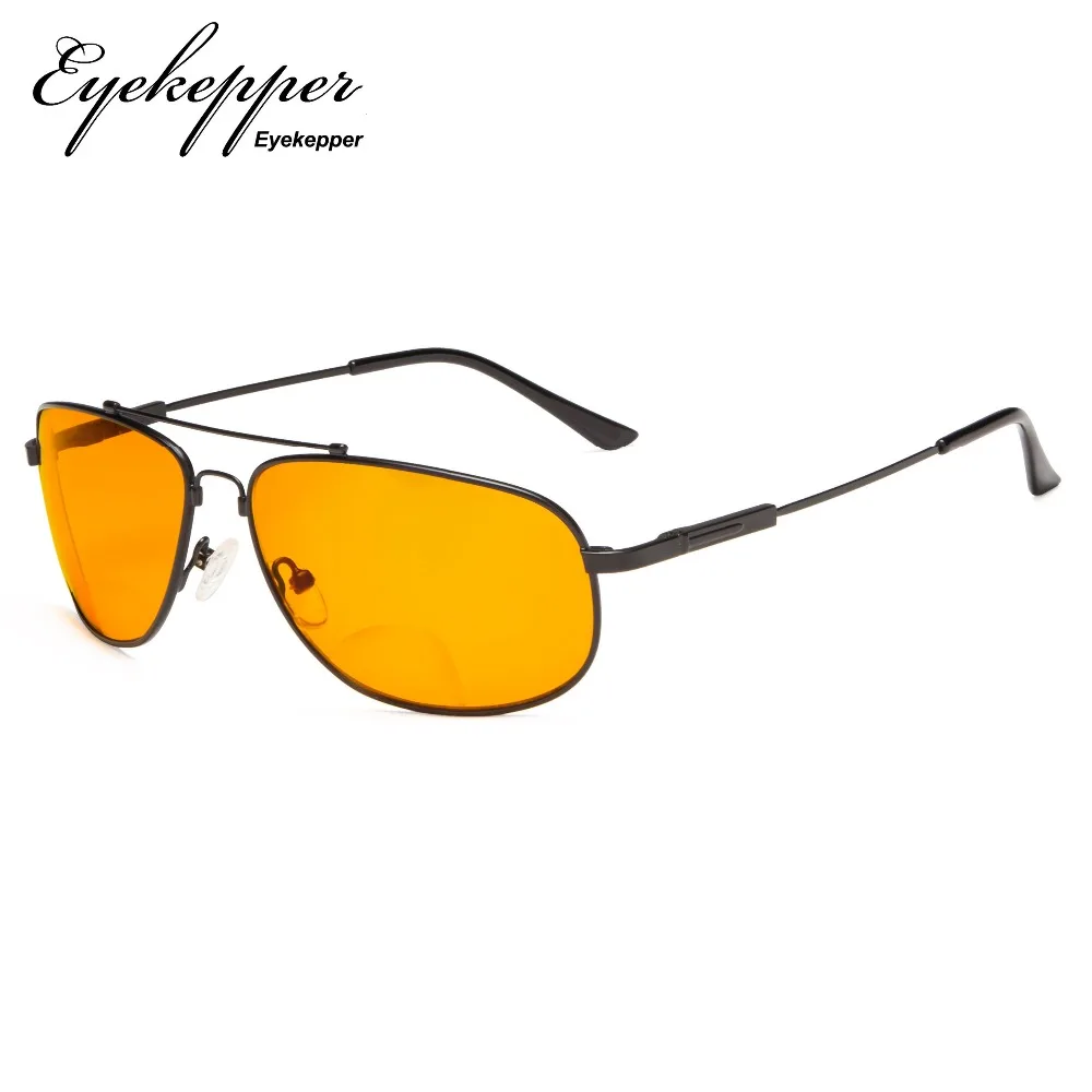 Getönte Rahmen Für Lesebrille Brillen Blau Eyekepper Speicher spezielle nacht Gläser Orange Dssg1803 Bifokale Blocking Schlaf c7qwYgE6T