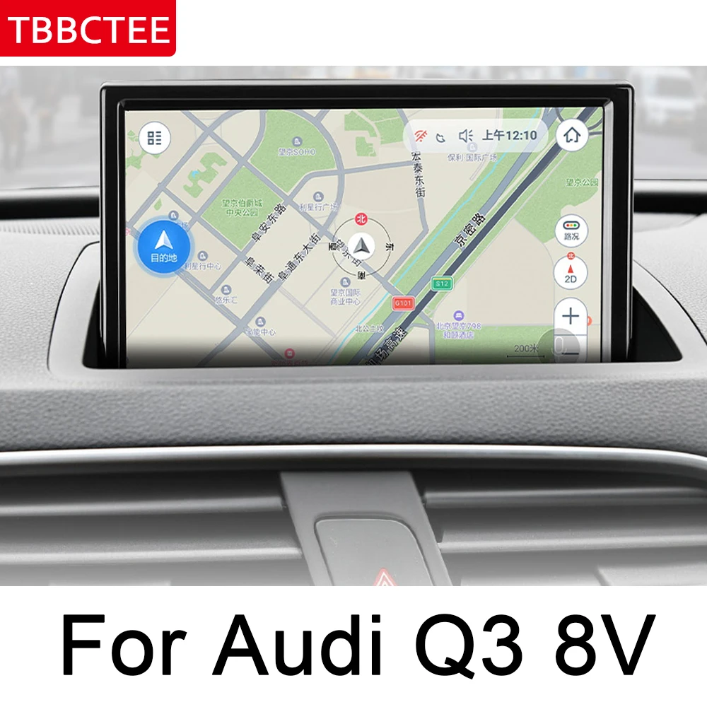 

For Audi Q3 8V 2011~2018 MMI IPS Android 2 DIN Car DVD GPS Navigation multimedia player Stereo Auto radio WiFi system Map