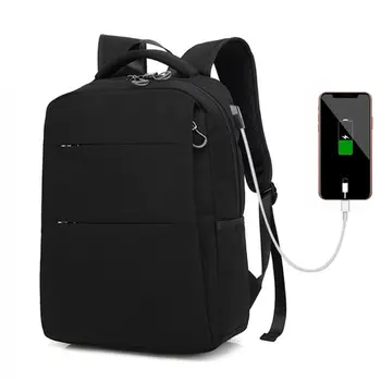 

Laptop Backpack with USB Charging Port Coumputer Rucksack College Bag for Men High-capacity Business Casual Computer Backpack