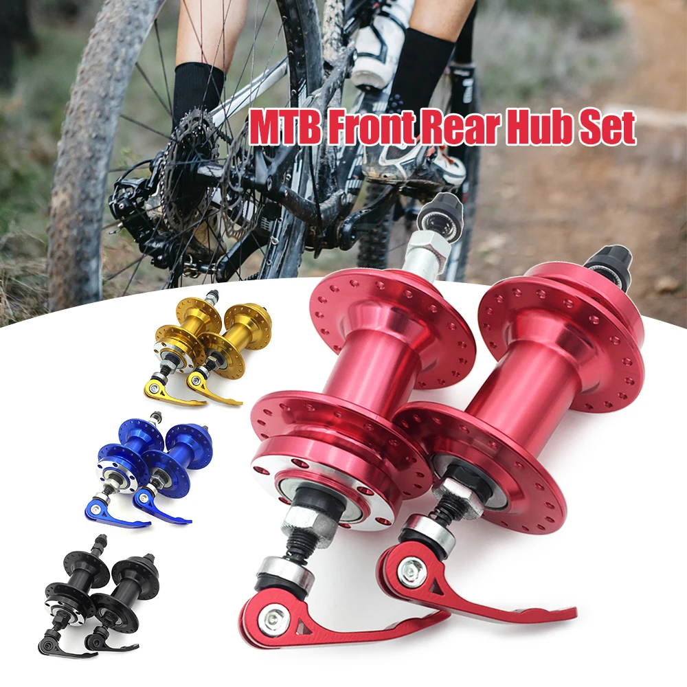 Велосипедный Дисковый Тормоз MTB Casette подшипник Hub 36H передняя Задняя Ступица набор