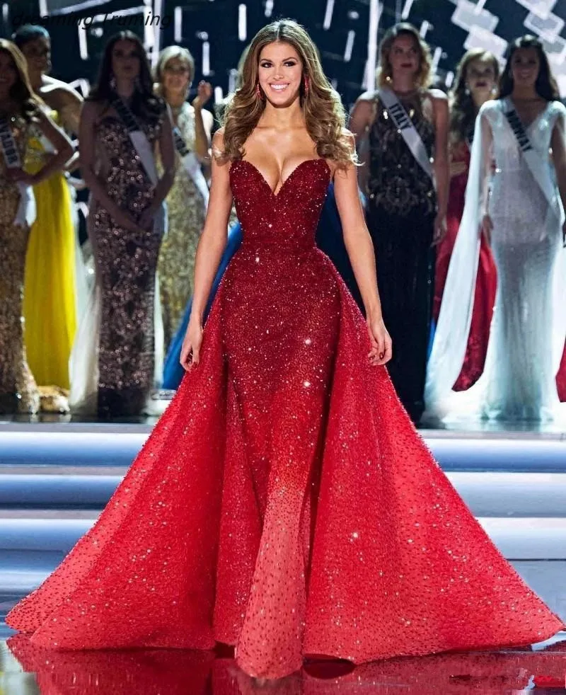 red dress with glitter