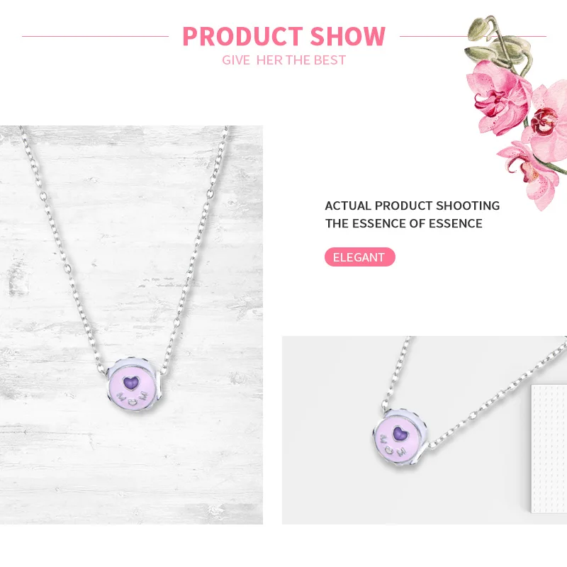 Женское романтическое колье MISSITA с надписью MOM Love Heart модное ювелирное изделие