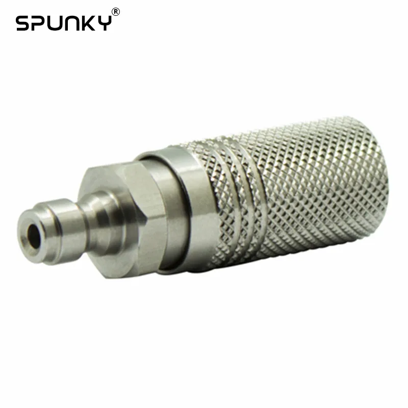 

Stainless Steel Paintball Airsoft PCP Charging Hose EXTENDED Quick Coupling Socket