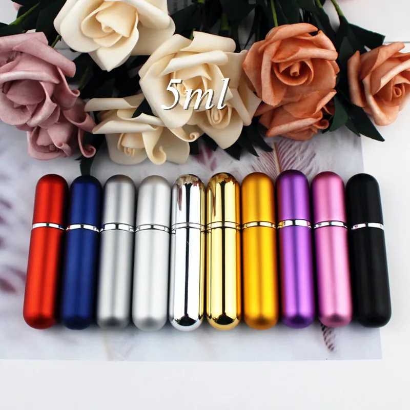 1PC 5ml/6ml Perfume Spray Bottle Portable Refillable