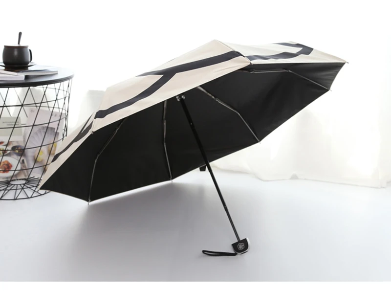 Небольшой камелии Для женщин зонтик Анти-УФ Защита от солнца для женщин, ультра светильник мини от солнца, дождя зонтик с карманом для девочек 5 раза мужские туристические зонтик