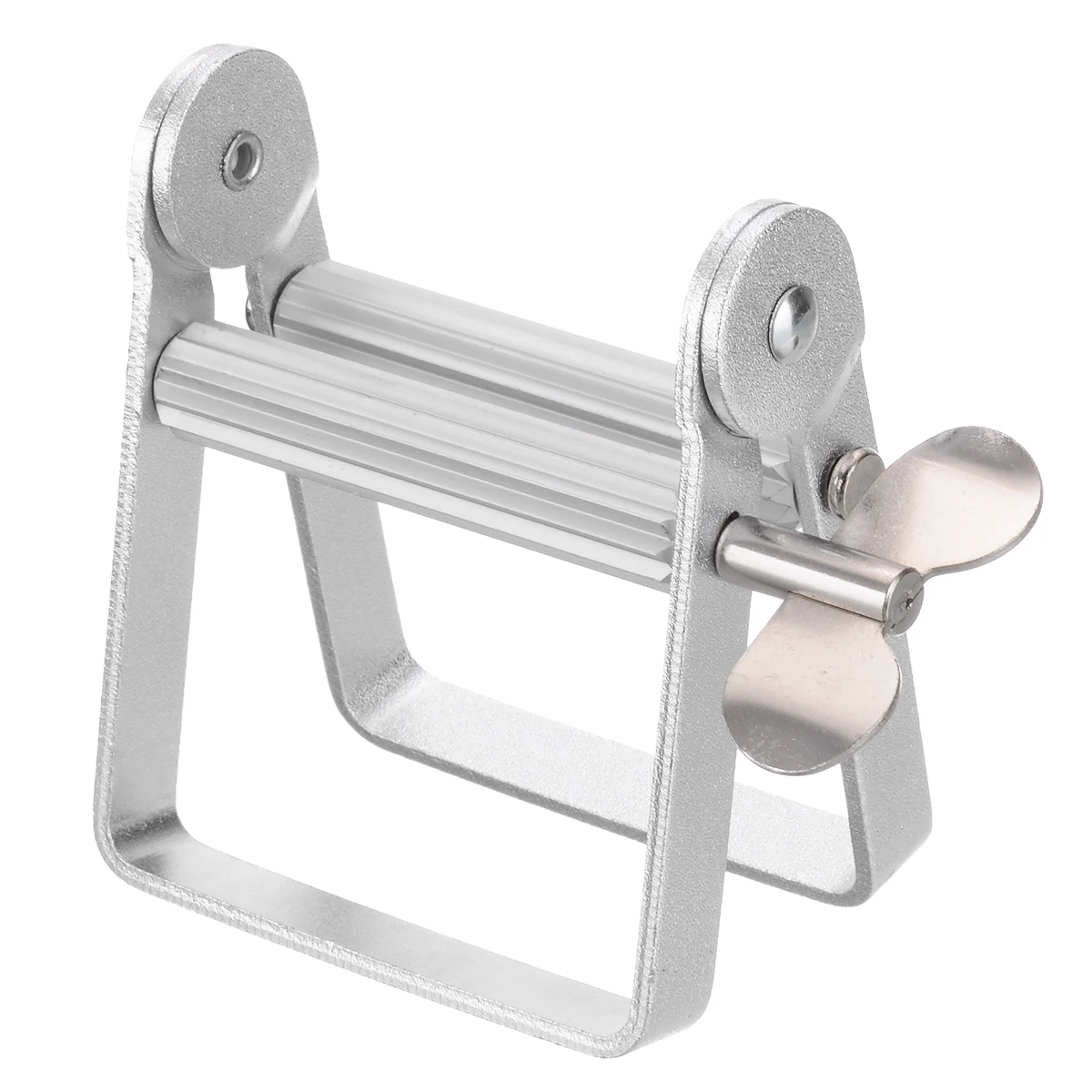 Mayitr Portable Aluminum Rolling Tube Squeezer Tooth Paste Squeezer Toothpaste Dispenser Squeezer Bathroom Accessories