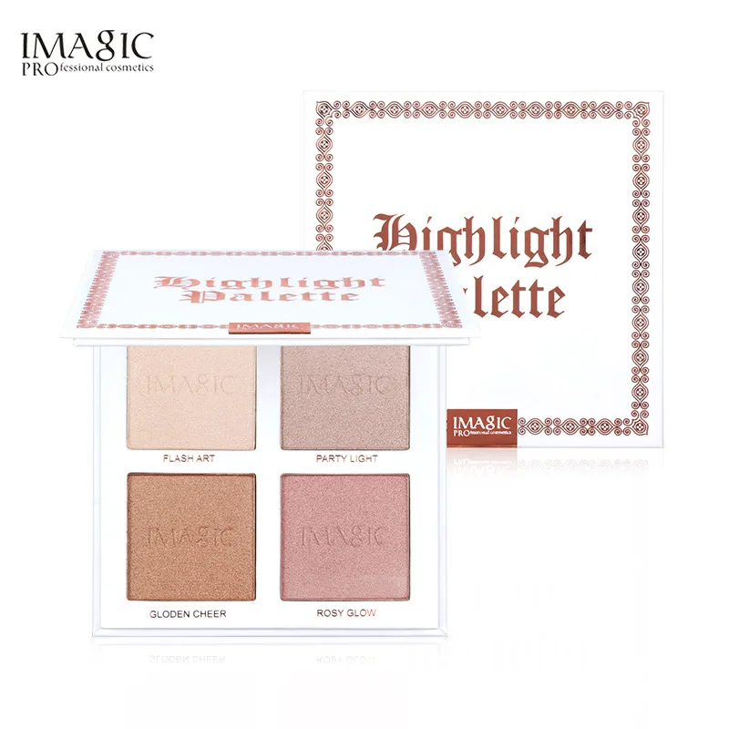 

Imagic eyeshadow Pallete 4 Colors Makeup Eye Shadow Cosmetics Professional Make Up Palettes Kits Eye Shadow maquillage Make Up