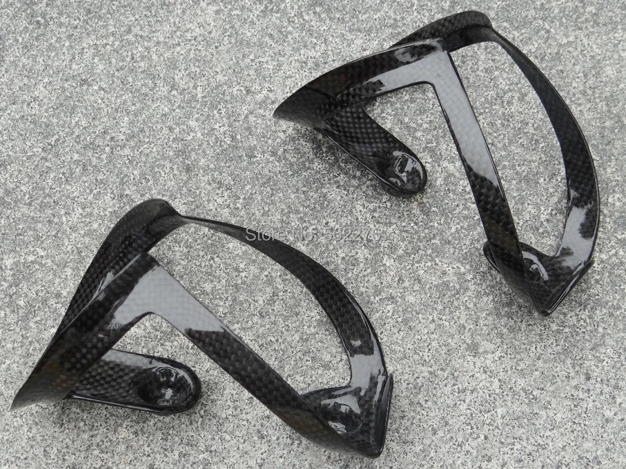 

3K Carbon Cycling Water Bottle Cage for Cyclocross Road Mountain Bike MTB - 2 pcs cages CG026