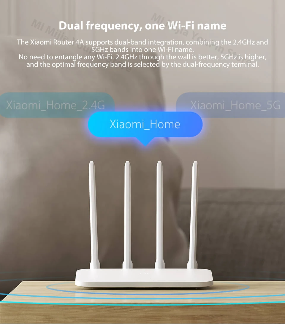 Xiaomi Mi 4A Router Dual Band 2.4GHz 5GHz AC 4 Antennas Support WPA 4A Gigabit Version (4)