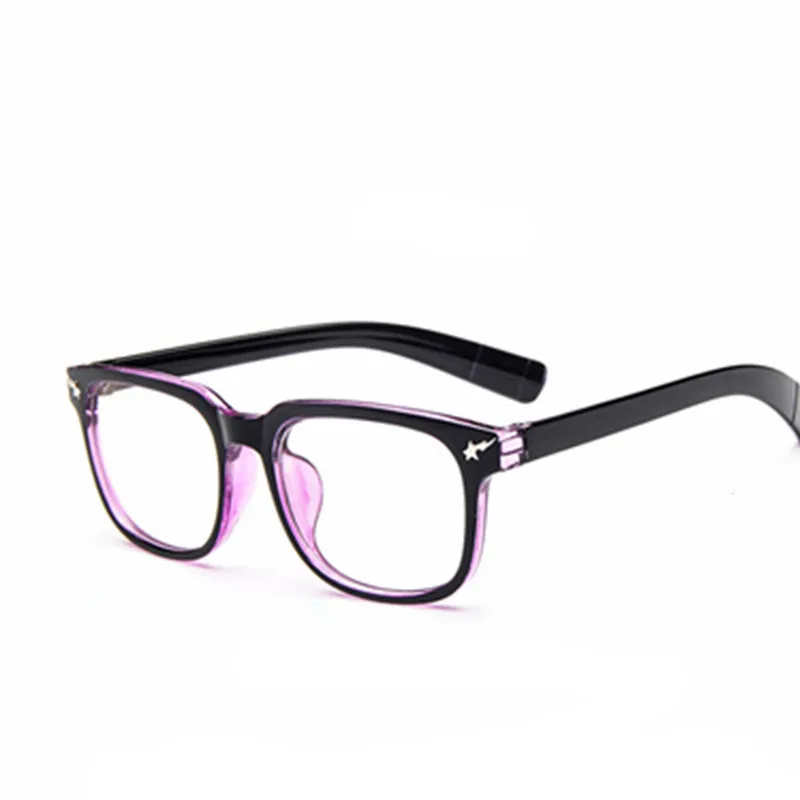 

Fashion TR90 big frame Korea design optical frame super light eyeglasses for men and women vintage glasses frame popular