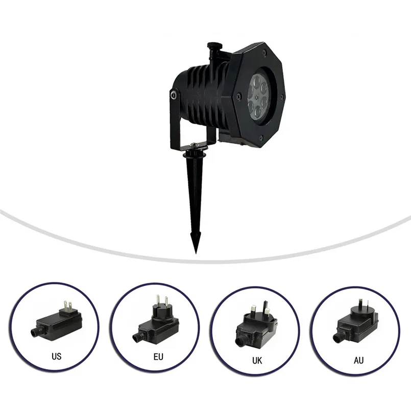 Garland Lights Outdoor Projector Snowflake Projector Christmas Halloween Projection Stage Light Luces De Navidad 35DC34