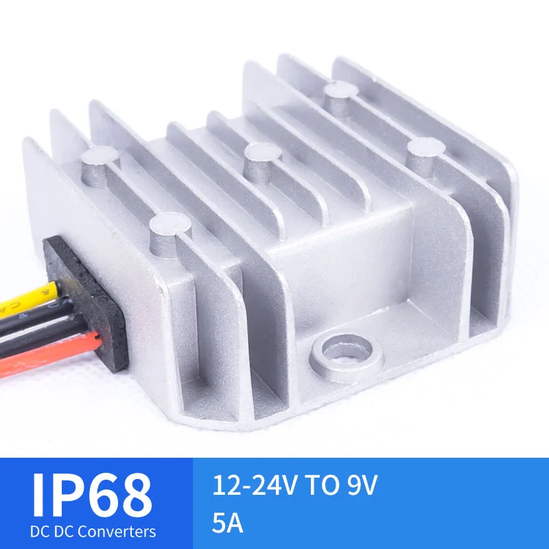 

DC DC 12-24V TO 9V 5A Step-Down Converter for Automotive Solar Voltage Regulators