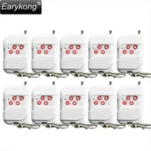 Free shipping 10pcs White wireless remote control sensor New Home security alarm for 433mhz High quality GSM alarm system